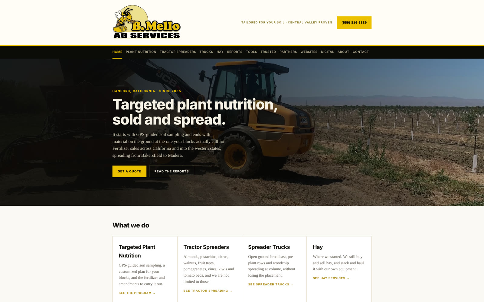 bmelloag.com homepage